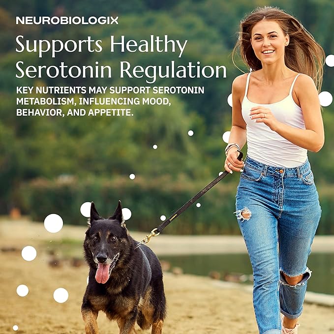 Neurobiologix Mood Plus for Men and Women Mood &amp Stress Support Supplement with GABA 5-HTP Ashwagandha Magnesium &amp Chamomile for Emotional Balance Relaxation &amp Serotonin Support 60 C