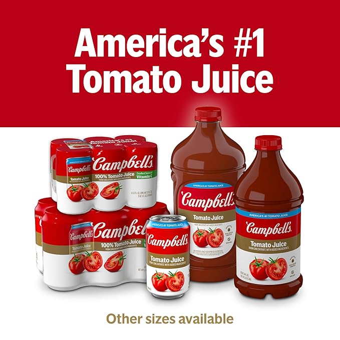 Campbell's Tomato Juice 11.5 oz. 6pk (Pack of 4)