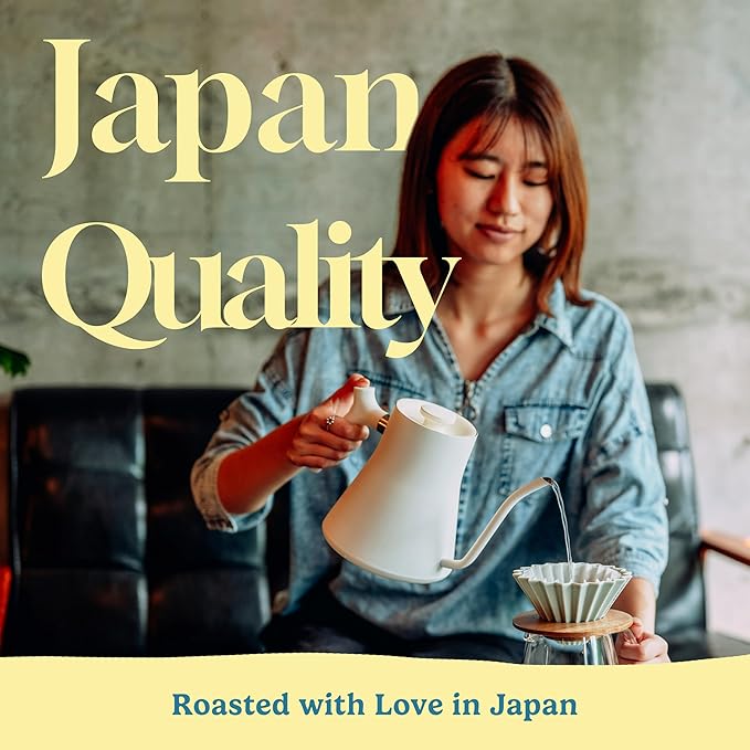 TOKYO COFFEE Organic Decaf Ethiopian Coffee Beans – 12 oz Whole Bean Medium Dark Roast (Full City) Mountain Water Process Sidamo Guji Dark Chocolate Smooth &amp Balanced Flavor