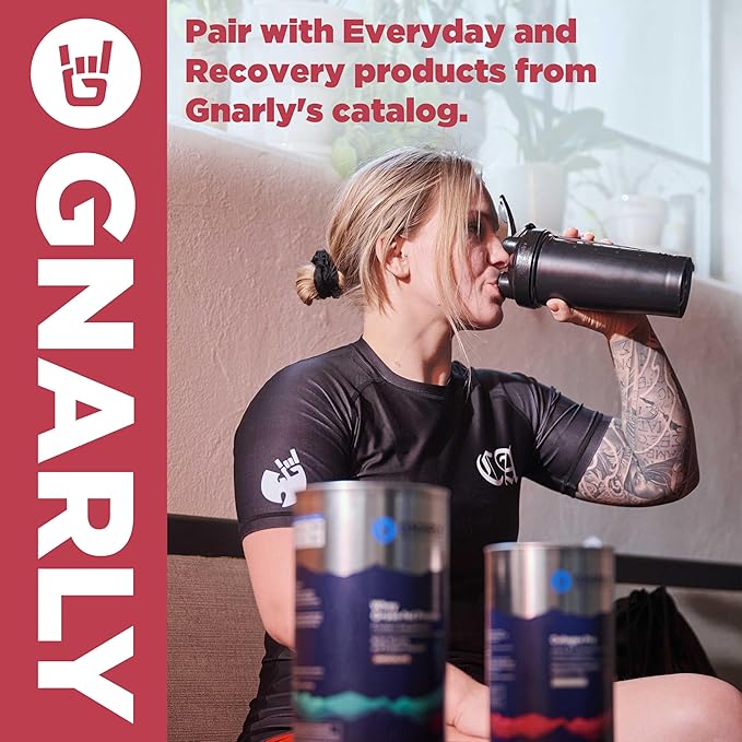 Gnarly Nutrition Collagen Peptides – Gnarly Collagen Pro with Vitamin C Zinc &amp Copper – NSF Sport Certified Protein Synthesis Vitamin Powder – Unflavored 16.05 oz (30 Servings)