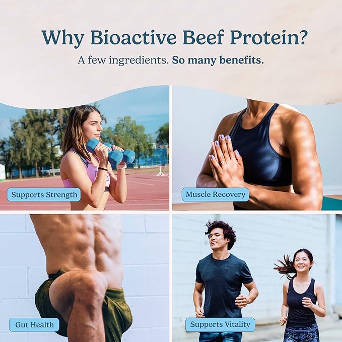 WONDERCOW Collagen Peptides + Grass-Fed Beef Liver Capsules + Beef Protein Isolate with Bovine Colostrum – Non-GMO Wellness Bundle – 3-in-1 Daily Support