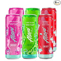 Alani Energy Drink Variety Pack – Sugar Free Low Calorie Energy Drinks – Assorted Flavors – 12 fl oz Cans (Pack of 6) (Pink Slush Lime Slush Cherry Slush)