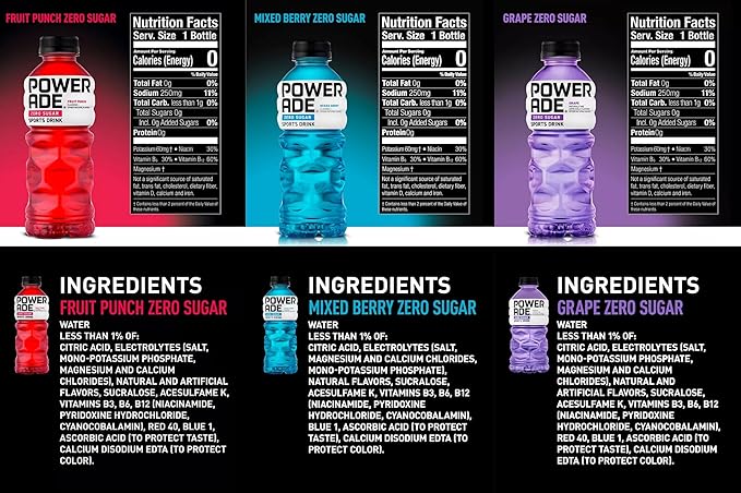 ADVENTURE BOX Sports Drink Electrolyte Enhanced Zero Sugar Variety Pack 20 fl oz 8 Pack