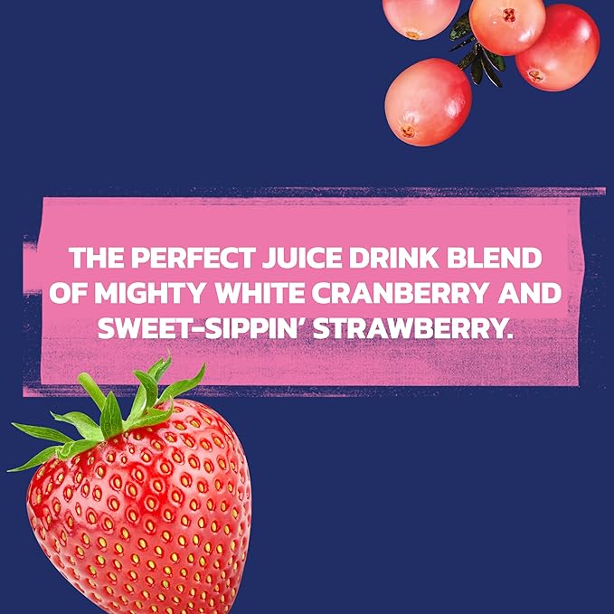 Ocean Spray® White Cran-Strawberry Juice Drink 16 Fl Oz Can (12 Pack)