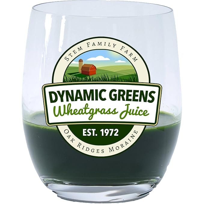 100% Wheatgrass Juice – Field-Grown Flash-Frozen Unpasteurized – 100 fl oz (200 x 0.5 fl oz Portions) – Dynamic Greens