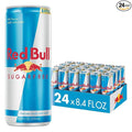 Red Bull Sugar Free Energy Drink with 80mg Caffeine plus Taurine &amp B Vitamins 8.4 Fl Oz Pack of 24 Cans