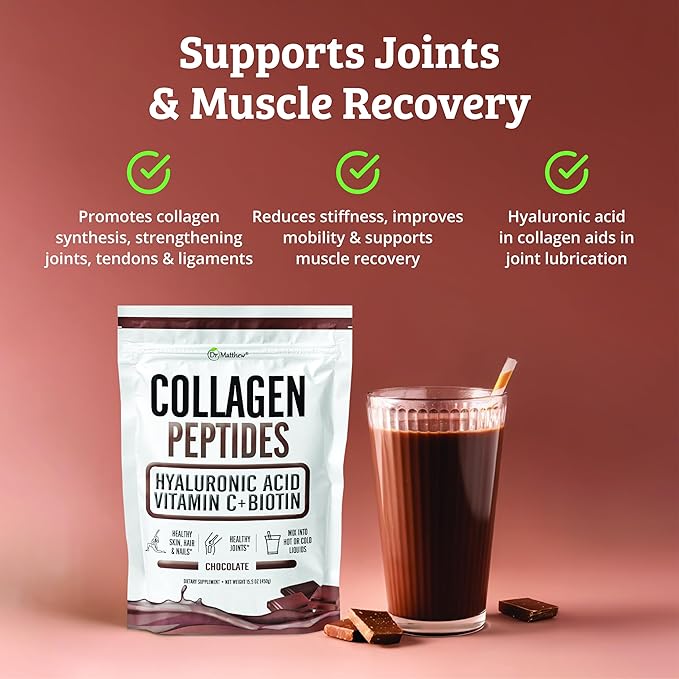 Chocolate Collagen Powder. Collagen with Hyaluronic Acid and Vitamin C. Chocolate Collagen Peptides Powder Chocolate. Collagen with Vitamin C &amp Biotin for Hair Skin Nails Joint. Keto Type 1 an