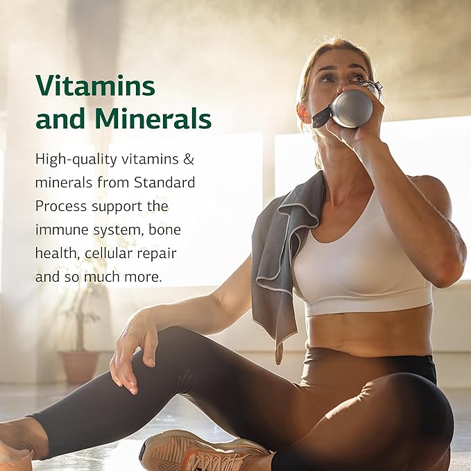 Standard Process Cataplex A - Supports Eye Health &amp Mucous Membranes - Supports Healthy Vision &amp Provides Antioxidant Vitamin A - Non-Dairy &amp Non-Soy - 180 Tablets