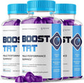 (3 Pack) Boost TRT Gummies for Men Official Boost TRT Male Performance Gummys with Natural Ingredients Advanced BoostTRT Men's Gummy Supplement with Maximum Strength Premium Vitamins (180 Gummies)