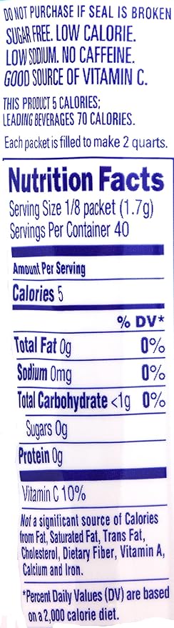 Crystal Light Cherry Pomegranate Drink Mix 10-Quart Canister (Pack Of 11)