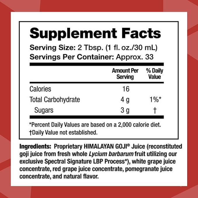 Youngevity GoChi Himalayan Goji Juice – Advanced Spectral Signature LBP Process – Antioxidant-Rich Goji Pomegranate Grape Juice – Immune and Energy Support – 1 Liter Bottle – No Sugar Added (Pack of