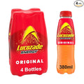 Lucozade Energy Original 380ml (Pack of 4)