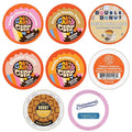 Perfect Samplers French Vanilla Coffee Pods Variety Pack Medium Roast 30 Count for Keurig K-Cup Machines