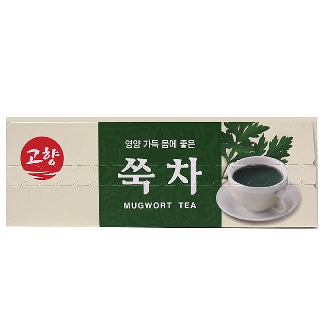 GOHYANG KOREAN Mugwort Tea_18g x 15 Tea Bags_Product of Korea (쑥차)