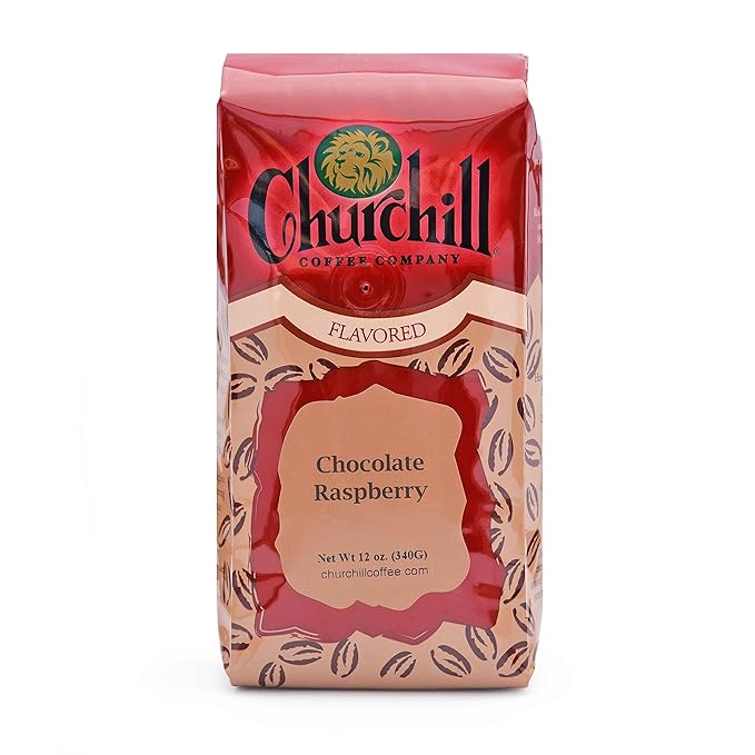 Churchill Coffee Chocolate Raspberry 12 oz - Ground