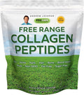 ANDREW LESSMAN Free Range Collagen Peptides Powder 120 Servings - Supports Smooth Soft Skin Comfortable Joints. Pure. Super Soluble. Unflavored. No Sugar. No Additives.