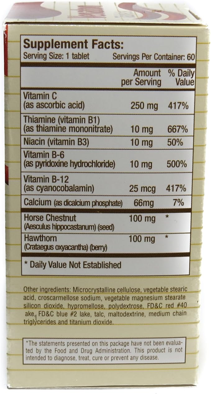 Tablets Dietary Supplement for Leg Health - 60 Tablets