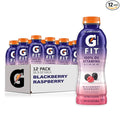 Gatorade Fit Electrolyte Beverage Healthy Real Hydration Blackberry Raspberry 16.9.oz Bottles (12 Pack)