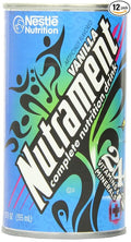 Nutrament Energy and Fitness Drink Vanilla 12 Ounce Cans (Pack of 12)
