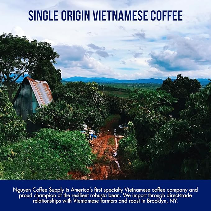 Nguyen Coffee Supply - Medium Roast Premium Ground Coffee Variety Trio Pack: Loyalty Truegrit and Moxy Vietnamese Single Origin [3ea 12oz Bags]