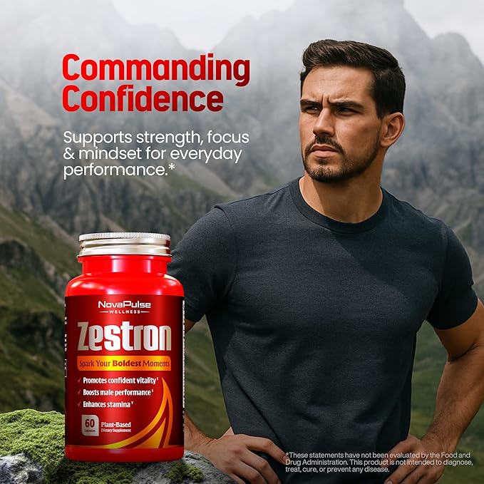 Male Enhancing Supplement Fast Acting Enlargement Pills for Men - Enhanced Size Drive Blood Flow Libido Testosterone Booster Strength Endurance - Boost Performance &amp Confidence - 60 Capsules