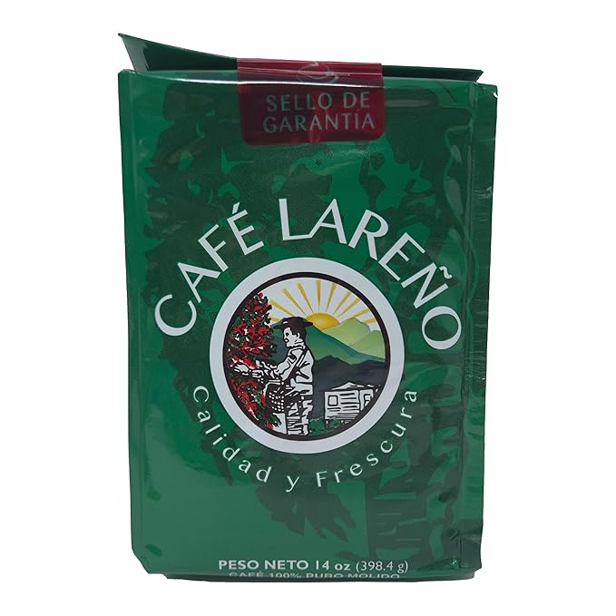 Café Lareño Ground Coffee 14 oz Pack of 4 56 oz Total Puerto Rican Coffee