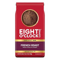 Eight O'Clock Coffee French Roast Dark Roast Ground Coffee Robust Smoky &amp Complex 100% Arabica 18 Ounce (Pack of 1)