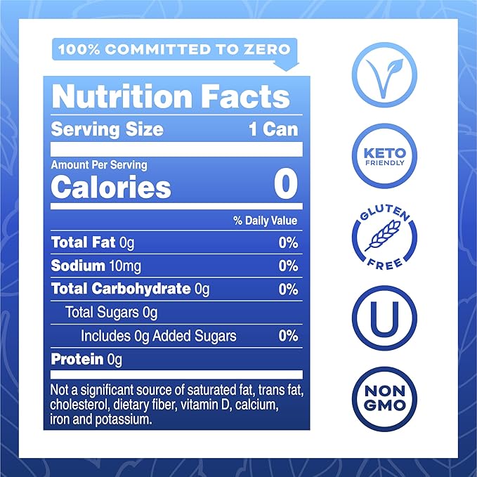 Yerbaé Energy Seltzer - Acai Blueberry No Sugar/Calories/Carbs. Energized by Yerba Mate Naturally Caffeinated Plant-Based Healthy Alternative to Coffee Sugary Sodas Pack of 12 12oz cans