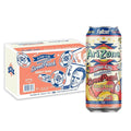 AriZona x Fallout Low Calorie Sweet Peach Green Tea Energy Drink 15 fl oz (Pack of 12) - 190mg Caffeine per Can