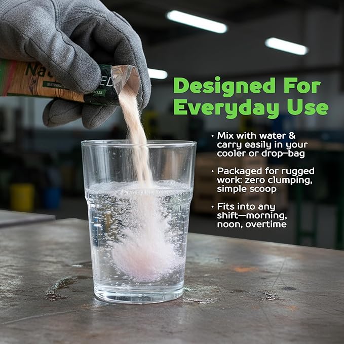 Tiiga Nature Forged Zero Sugar Electrolyte Drink Mix - Wild Berry Hydration Powder Superfruit Electrolytes Sugar Free Sports Drink 25 Stick Packs