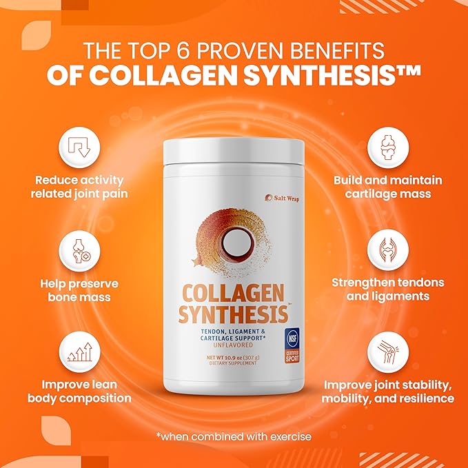 SaltWrap Joint Repair Bundle (Collagen Synthesis + Remodel Clinic)