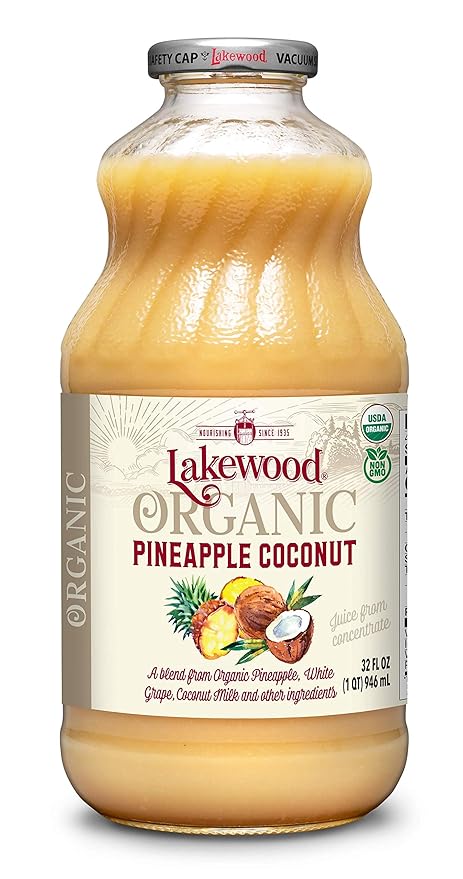 LAKEWOOD JUICE PINA COLADA ORG 32 FO