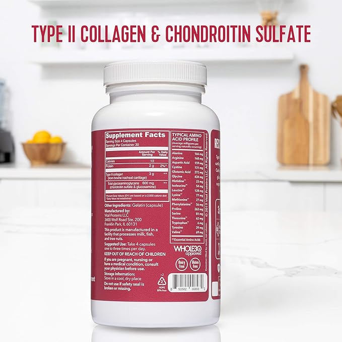 Vital Proteins Collagen Peptides Powder Unflavored 9.33 OZ Collagen Pills 120 Capsules