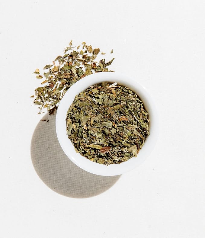 Art of Tea | Pacific Coast Mint (Naturally Caffeine Free) | 12 Pyramid Peppermint Tea Bags Sachet