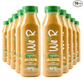 WE’R Yellow Star – 100% Fruits &amp Vegetables Juice – Orange banana pear avocado peach lemon – Cold-Pressed &amp HPP – 10 Pack – 11.2 fl oz Each (330 ml) – Nothing Added! Vegan GMO-Free Not
