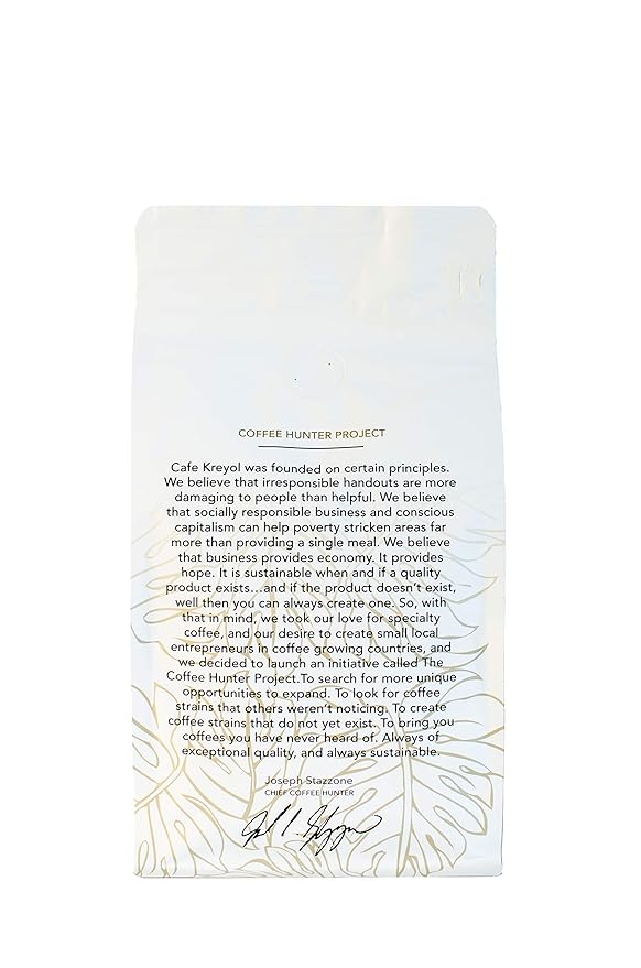 Cafe Kreyol Coffee Rising Phoenix Espresso | Roasted Whole Beans (12 oz)