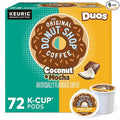 The Original Donut Shop Duos Coconut + Mocha Keurig Single-Serve K-Cup Pods Medium Roast Coffee 72 Count