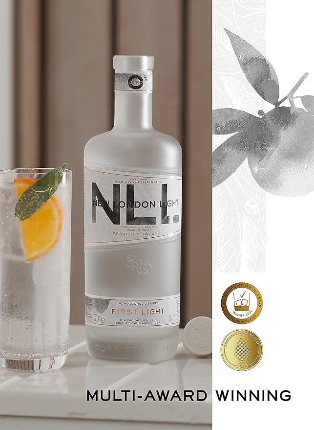 Non-alcoholic drinks bundle of New London Light 'First Light' and 'Midnight Sun'