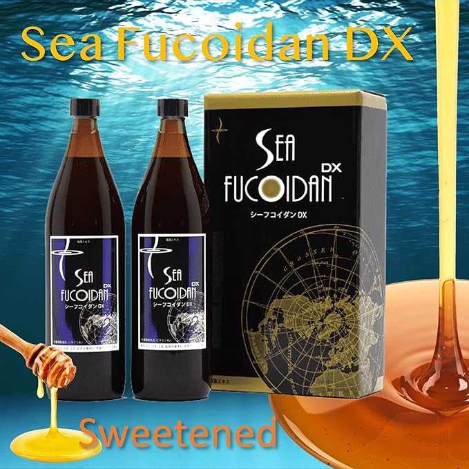 Sweetened [Ultra Low Molecular Weight Fucoidan Beverage] Made in Japan Brown Seaweed Mozuku Juice