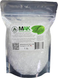 Menthol Crystal 1 LB - Pure Organic 100% Natural - Menthol Crystals from Mint Crystal Mints Mentha Arvensis - Comes in Resealable Standup Bag for Long-Lasting Freshness