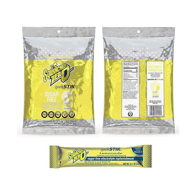 Zero Sugar Qwik Stik Bundle - Assorted Electrolyte Powdered Beverage Mix - 20 oz Yield Per Unit - Pack of 300