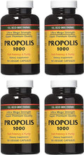 YS Eco Bee Farms Propolis 1000-90 caps (Pack of 4)