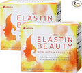 Umeken Elastin Beauty Powder Supplement with Collagen Peptides Hyaluronic Acid Vitamin C and Mangosteen Fruit Women’s Health and Wellness 2 Month Supply 120 Packets