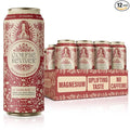 Corpse Reviver: Organic Electrolyte Hydration Drink | 175mg Magnesium 325mg Potassium 75mg L-Theanine 20mg Zinc 20mg Sodium Functional Beverage (Non-Alcoholic Sparkling Water) Guava Rose 12-Pack