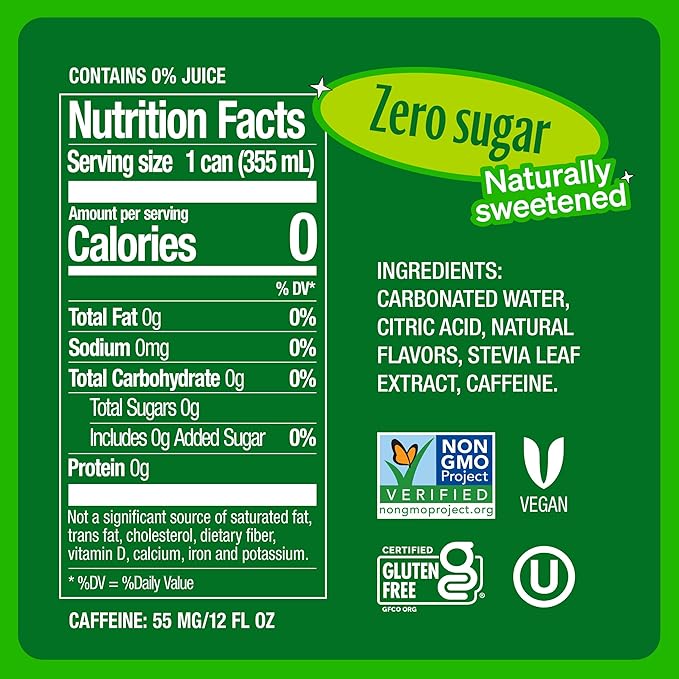 Zevia Zero Calorie Soda Mountain Zevia 12 Ounce Cans (Pack of 20)