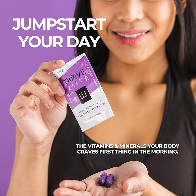 Le-Vel Thrive Elite Lifestyle Capsules - Nutritional Supplement 30 Count (Vitamin B2 60 Capsules)
