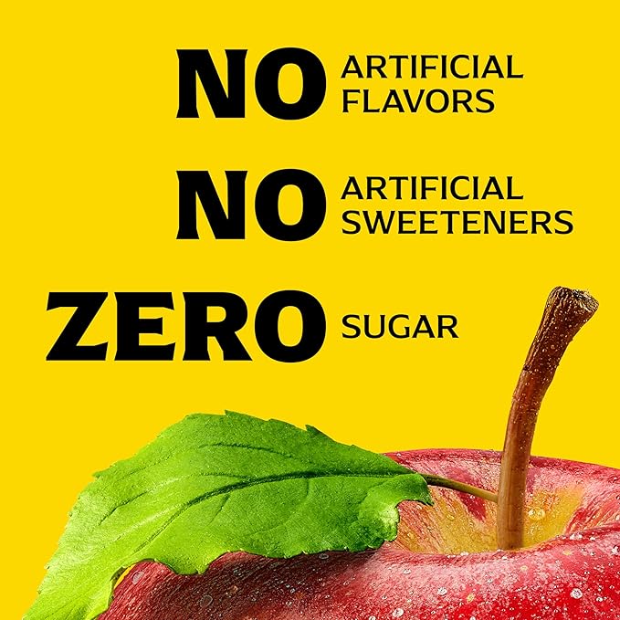 Mott's Zero Sugar Apple Juice Drink 64 fl oz Bottle (Pack of 8) Apple Flavor Excellent Source of Vitamin C
