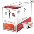 Skinnygirl Half Caff Coffee Pods Reduced Caffeine Medium Roast Coffee in Single Serve Pods for Keurig K Cups Brewers 24 Count Per Box 2 Boxes