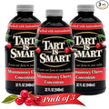 Tart is Smart Montmorency Tart Cherry Juice Concentrate Cherry Juice Bottle Beverage Rich in Antioxidants Ideal for Muscle Recovery and Sleep Support No-Added Sugar - 32 Ounce Bottle (Pack of 3)