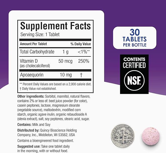 Prevagen Regular Strength Mixed Berry Chewables - 90 Tablets (3 Month Supply) | Formulated for Your Brain | 10mg of Apoaequorin Plus Vitamin D3